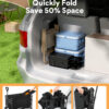3 in 1 Collapsible Wagon, 120L & 220lbs, Black
