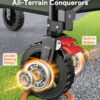 Utility Collapsible Wagon, 200L & 440lbs, Army Green