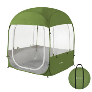 Portable Sports Tent, Clear View, Army Green