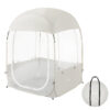 Instant Sports Tent, Clear View, Beige