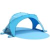 Beach Tent, with UPF50+ UV Protection, 6 Persons, Sky Blue