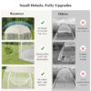 Portable Sports Tent, Clear View, Beige