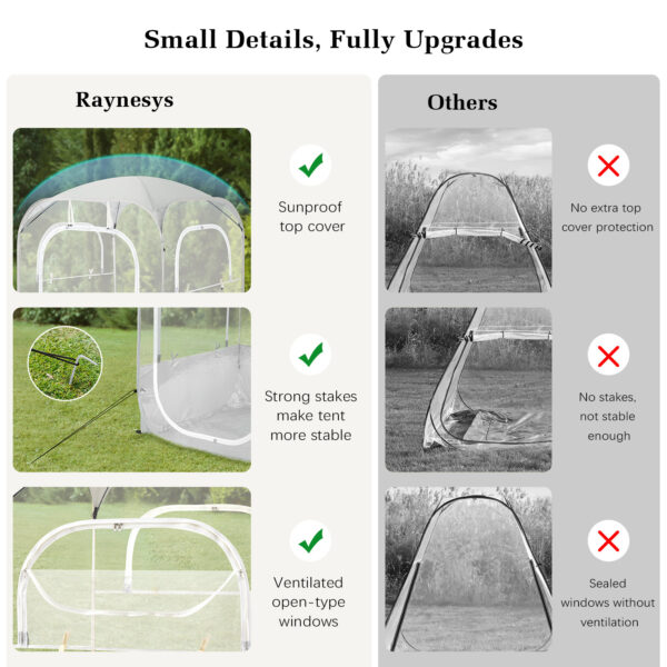Instant Pop Up Tent, for Outdoor Events, Large Size