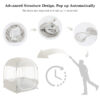 Portable Sports Tent, Clear View, Beige