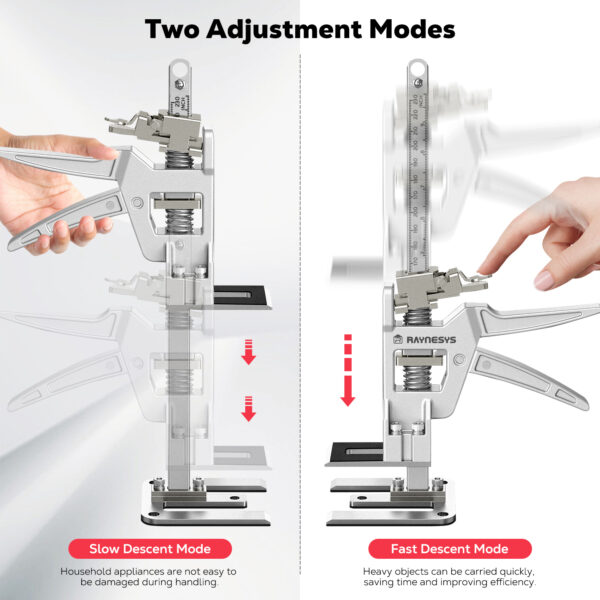 2-Pack 15 Inch Labor Saving Arm Jack, XL Size