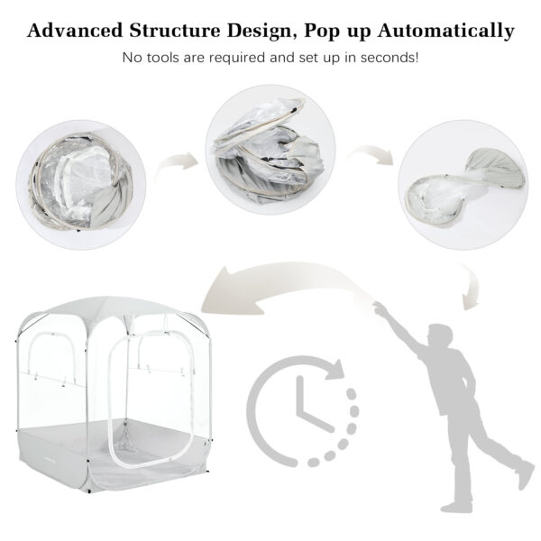 Instant Pop Up Tent, for Outdoor Events, Large Size