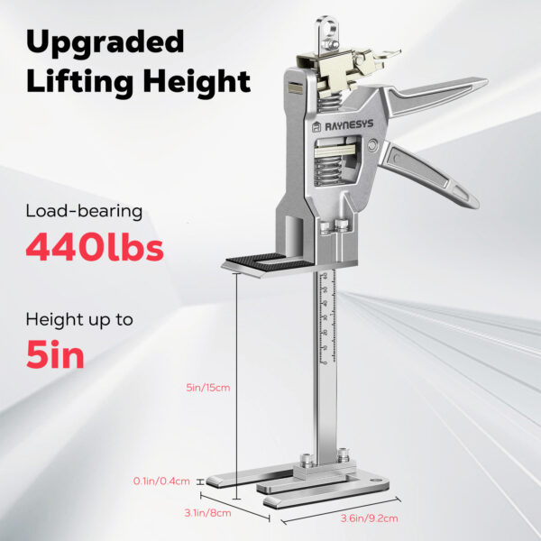 2-Pack 12 Inch Labor Saving Arm Jack, L Size