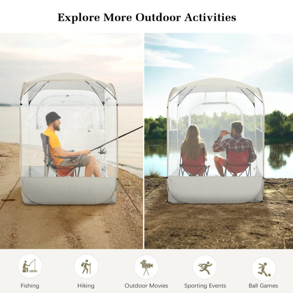 Instant Pop Up Tent, for Outdoor Events, Small Size