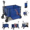 3 in 1 Collapsible Wagon, 120L & 220lbs, Indigo