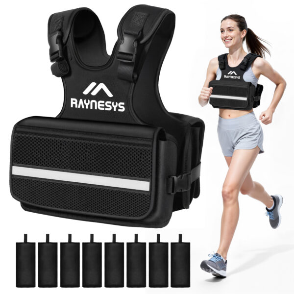 Adjustable Weighted Vest for Women, 1-12 LBS