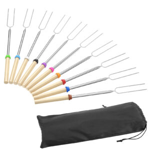 Smores Sticks for Fire Pit, 10 Pack