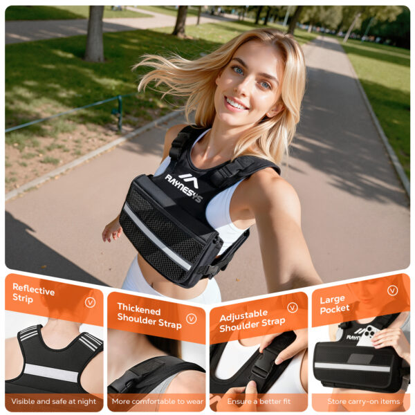 Adjustable Weighted Vest for Women, 1-12 LBS