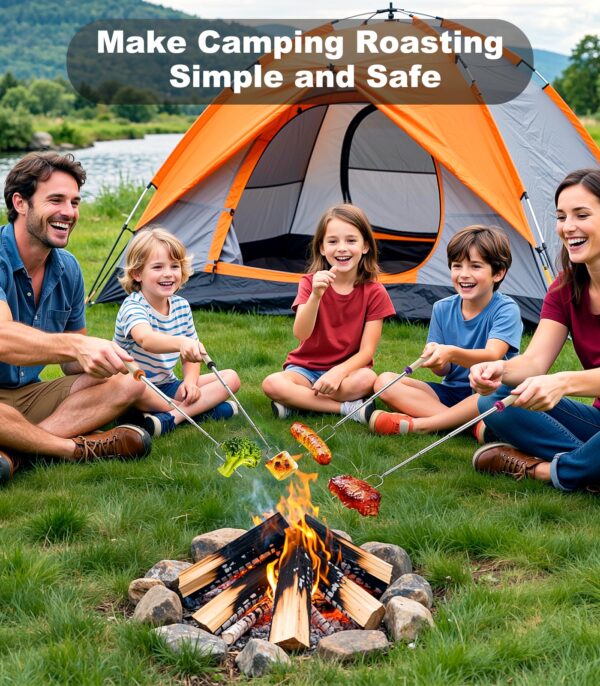 Smores Sticks for Fire Pit, 5 Pack