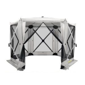 6 Sided Pop Up Gazebo Tent, 11 x 11 Feet Space