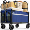 Wagons Carts Foldable, 220 LBS & 330 LBS, Blue