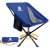 Raynesys 1 Pack Portable Camping Chair, 3.8Lb Lightweight Folding Chairs, Blue
