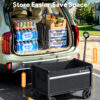 Wagons Carts Foldable, 220 LBS & 330 LBS, Black