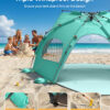Beach Tent, UPF 30+ UV Protection, 6 Persons, Mint Green