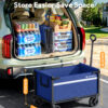 Wagons Carts Foldable, 220 LBS & 330 LBS, Blue