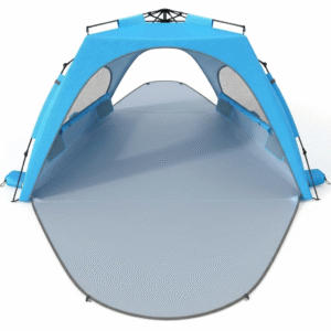 Beach Tent, UPF 30+ UV Protection, 6 Persons, Sky Blue