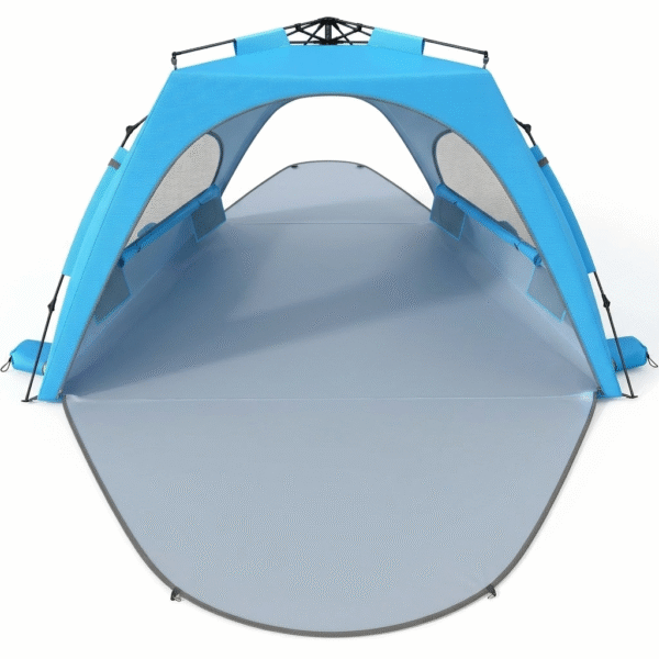 Beach Tent, UPF 30+ UV Protection, 6 Persons, Sky Blue