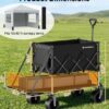 51FNBXWm0yL._AC_.jpg Double Decker Wagon, 400 L Large Capacity, Black