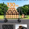 51Ih76mrauL._AC_.jpg Double Decker Wagon, 400 L Large Capacity, Black