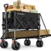 51J35IQzyL._AC_.jpg Double Decker Wagon, 400 L Large Capacity, Black