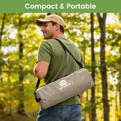 360° Rotation Camping Chair, High Back Comfort for Long Sitting, Sports & Outdoors