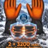 51nedCDnriL._AC_.jpg Heated Gloves for Men & Women, Rechargeable Winter Gloves, Size L